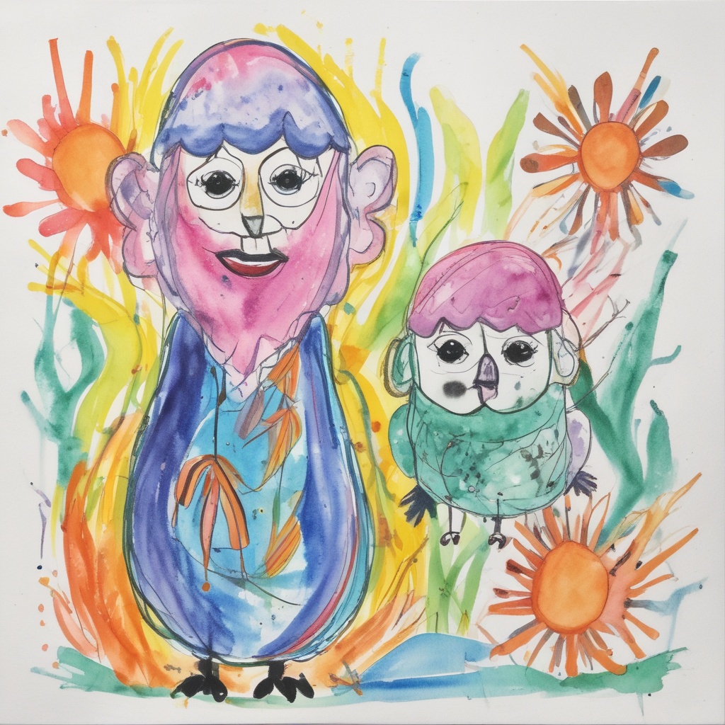 Artwork by 2 year old